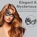 LAOTIDui Masquerade Mask for Women,2pcs Black Masquerade Mask,Lace Mask,Venetian Mask,Mardi Gras Mask,Mask for Masquerade Party,Carnival,Halloween,Costumes Party
