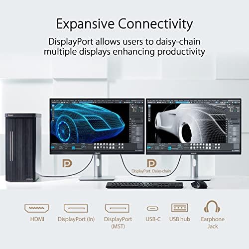 ASUS ProArt PA279CRV 27 Inch 4K UHD USB-C HDR Professional Monitor for Mac — view 4