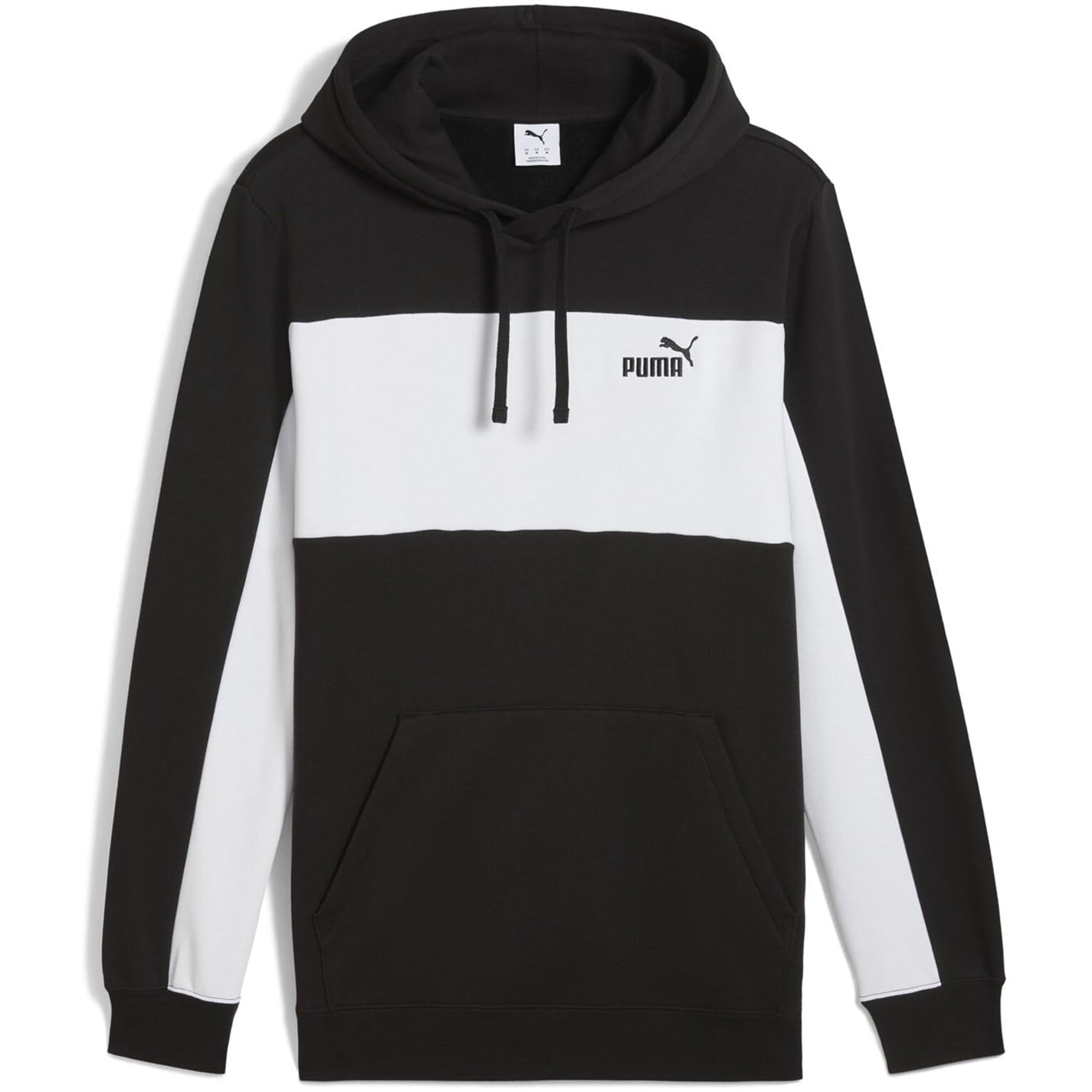 Puma Mens Essentials Block Hoodie Puma Black XXL
