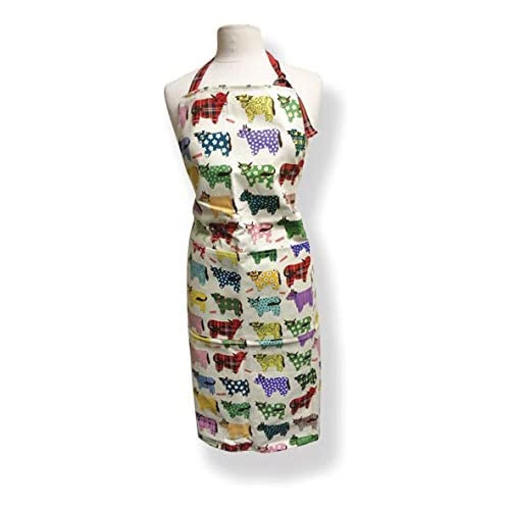 Scott Inness Highland Cow Cotton Apron