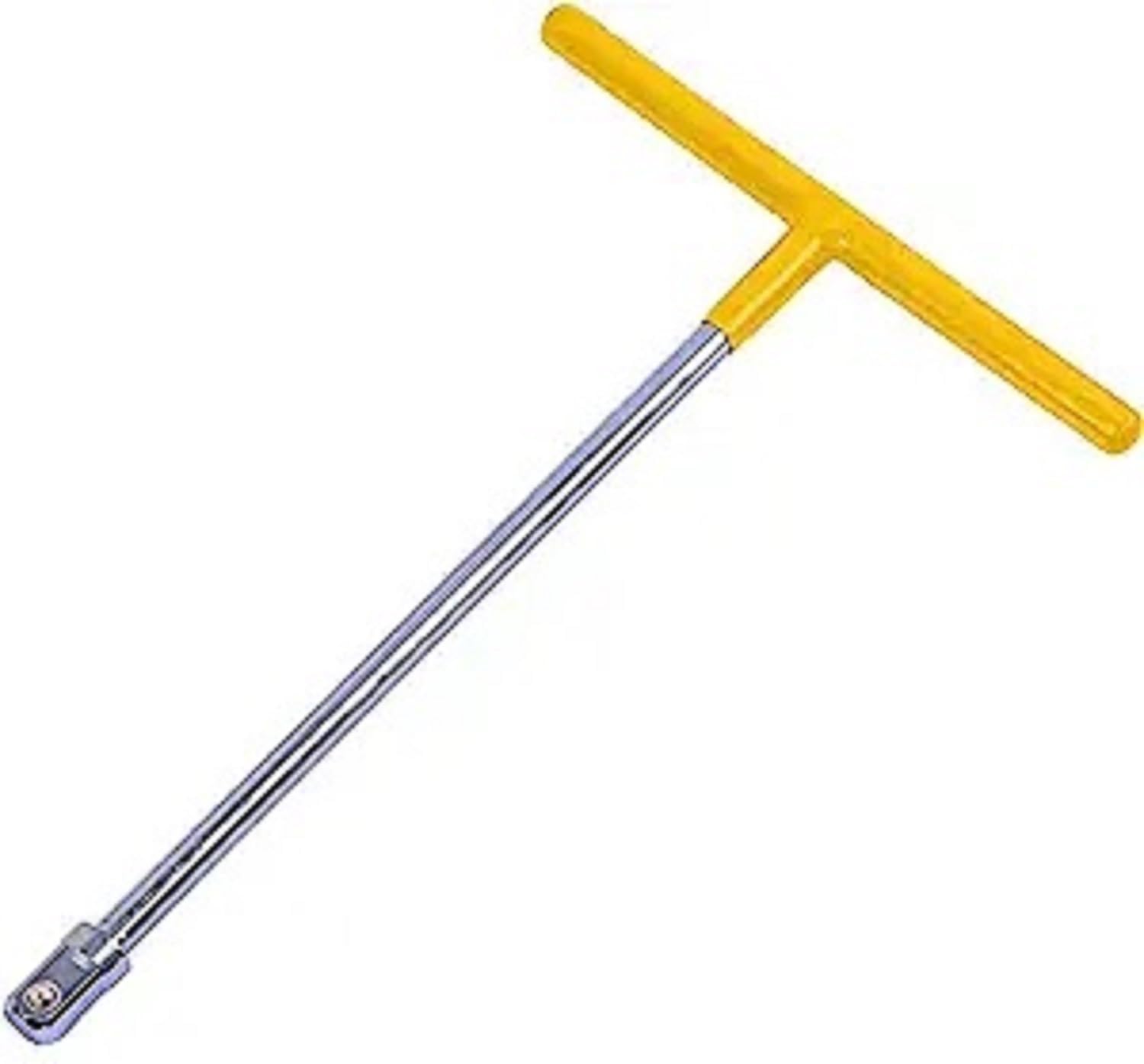 KASHTHA ENTERPRISE 1/2" Square Drive T Handle Wrench Spanner T Spanner Antick Tools Chrome Vanadium Steel Materials (T Wrench Spanner) 3