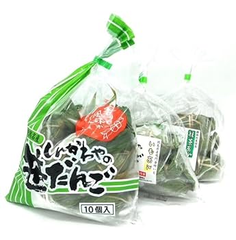 Amazon | 新川屋 笹団子 小倉あん 10個入 いもあん 5個入 緑茶あん 5個