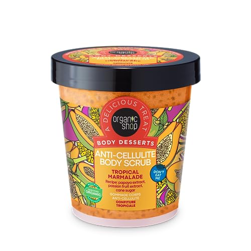 Organic Shop Body Desserts Anti-Cellulite Body Scrub Tropical Marmalade, 450 ml
