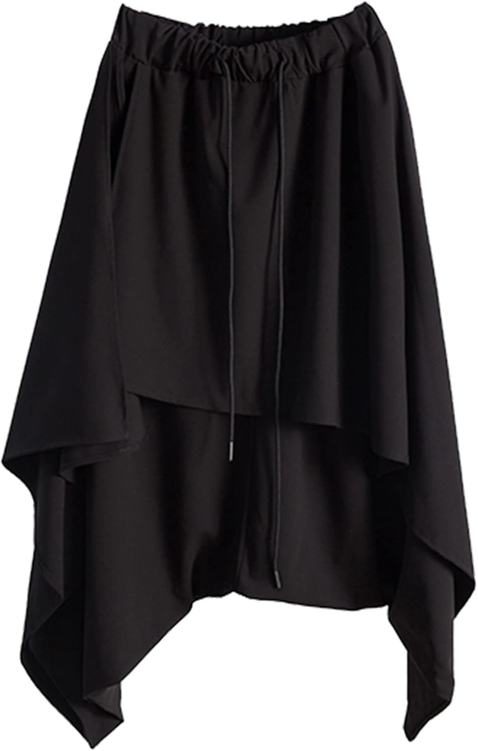 AITFINEISM Men's Casual Skirt Pants Loose Wide Leg Harem Pant Japanese Harajuku Kimono Trousers - Image 4