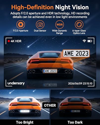 Dash Cam Front and Rear Inside 3 Channel
