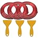 Price comparison product image 15 Meters Flexible Red Trim Gap Filler Universal Interior Strips Line With 3 Pcs Installing Tool for Car Decorations