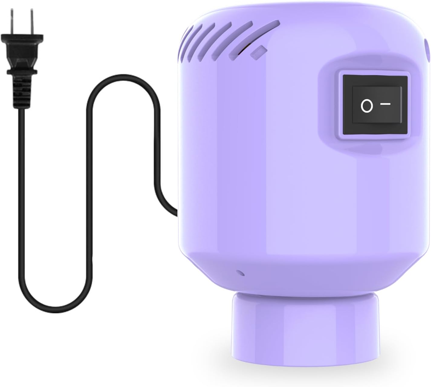 Electric Pump for Vacuum Storage Bags, Travel Vacuum Pump for Various Vacuum Seal Bags Portable Vacpack Air Pump for Compression Clothing Blanket Luggage Purple (Storage Bag Not Included)