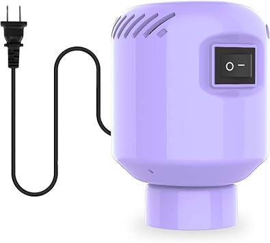 Travel Electric Vacuum Pump for Vacuum Storage & Seal Bags, Purple
