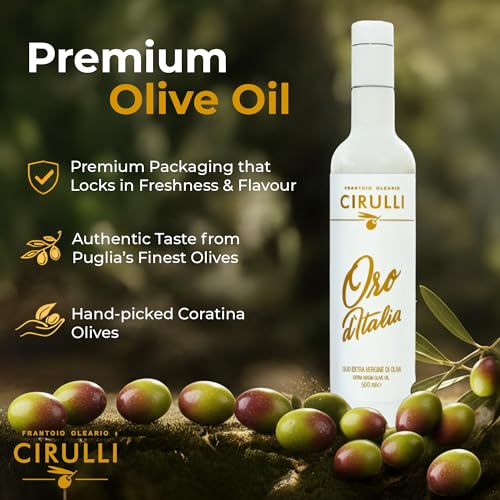 Aceite de oliva extra virgen italiano Cirulli 500 ml miniatura 2