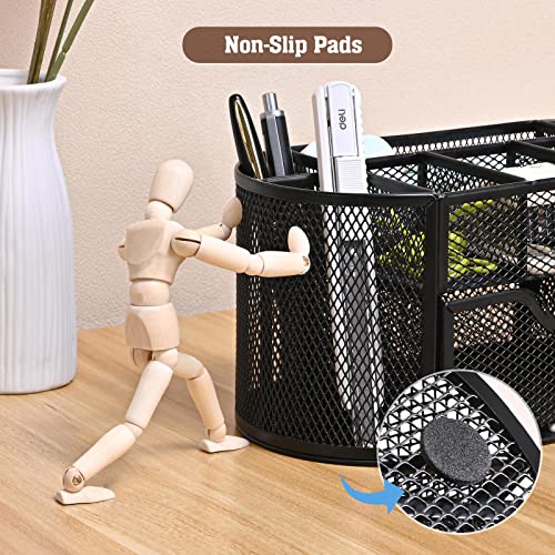 MumdoYAL-Organizzatore-da-scrivania-organizer-per-ufficio-in-metallo-a-maglia-con-cassetto-e-porta-penne-per-penne-memo-adesivi-graffette-clip-per-raccoglitori