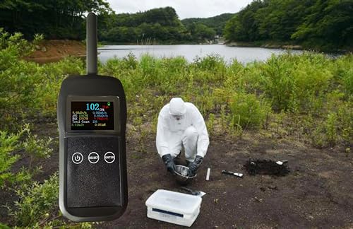 Image of Geiger Counter Nuclear Radiation Detector Monitor Dosimeter Beta Gamma X-ray, for Internal Narrow and Other Spaces