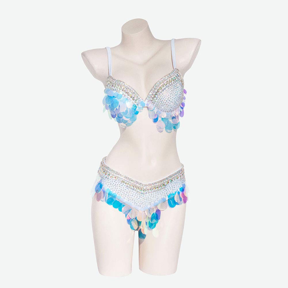 ROYAL SMEELA Sujetador de Cinturón de Danza del Vientre Cinturon y Sujetador Strass Disfraz Baile del Vientre Mujer Traje Danza del Vientre Oriental Conjunto Danza Vientre Ropa Bailarina del Vientre