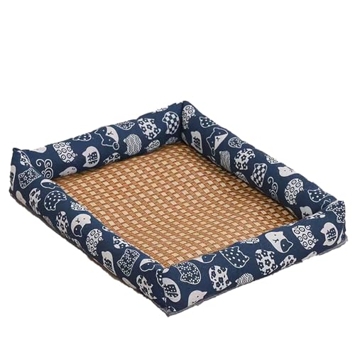 猫 ベッド 夏 犬 ベッド フランネルペットベッド 洗える ペットマット 犬 猫 小型 中型犬 子犬 子猫老犬 介護 丸洗いOK清掃しやすい ペット用 クッション 滑り止め 寝心地 春 秋 冬 夏用 オールシーズン 犬 マット (S,スタイル7)