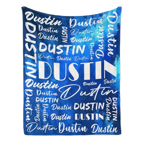 Name Blanket Personalized Name Blanket Customized Blanket with Name Text for Adult Kid Birthday Christmas Mothers Fathers Valentines Day Gift
