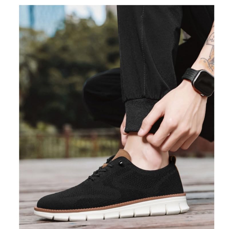 UrbanFit – Sneakers UltraConfort Chaussures décontractées en Maille pour Homme - Légères, Respirantes et élégantes - Confort pour la Marche - pour Affaires et Ville