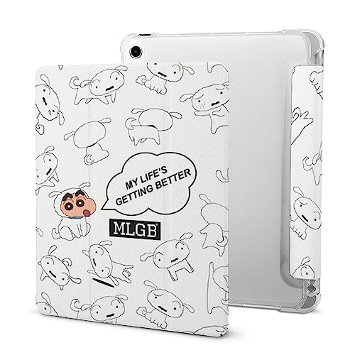 クレヨンしんちゃん IPAD Pro 2020/IPAD 2020/IPAD 2020 AIR 4/IPAD Pro 2021 ケース 2020 極薄 落下衝撃保護 角度調節可能なスタンド 2020&2021 ipad 軽量 シルク手触り Amiabout
