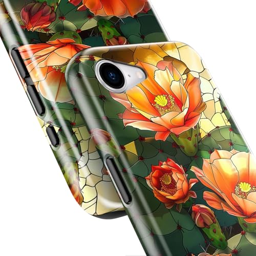 MERRO for iPhone 16e Case,Cute Aesthetic Flower,MagSafe Compatible - image 5