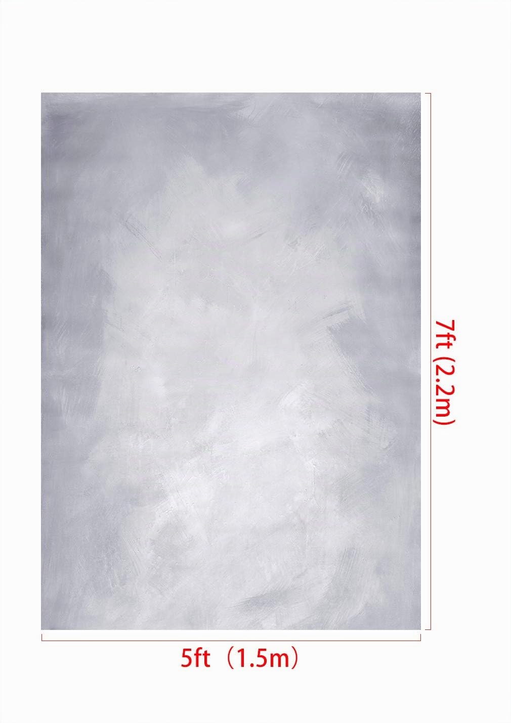 Kate 1.5x2.2m Fondo Gris Abstracto Texturado Fotografía Fondo Microfibra Retro Gris Sólido Colores para Newborn Studio