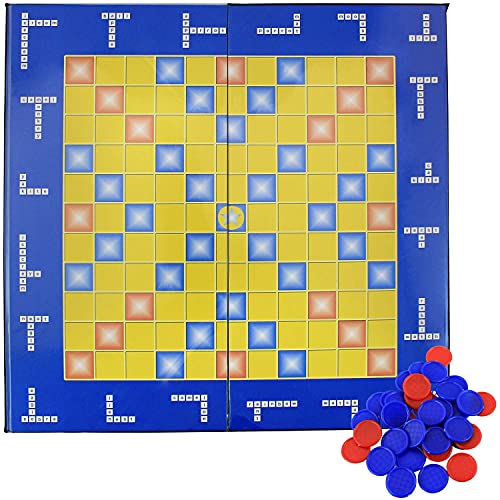 Image of BKDT Marketing Crossword English Word Puzzle Game for Kids - Vocabulary Builder for Kids (Junior Spellex)- Festival Gifts,Diwali Gift