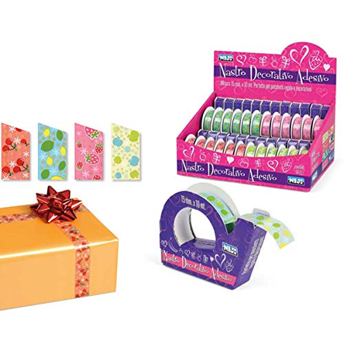 Lebez - Niji Cintas Adhesivos con dispensador, Talla única,