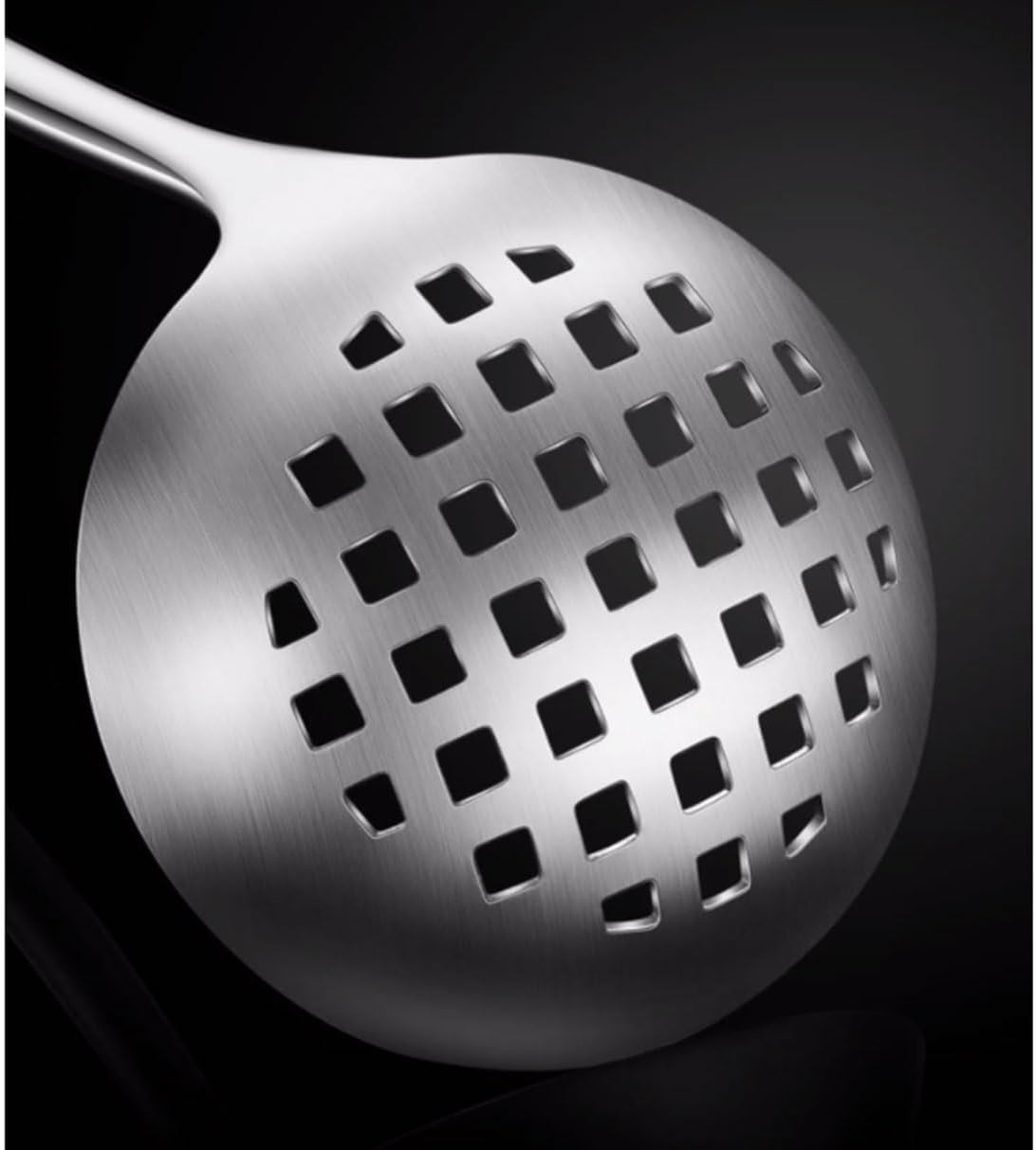 304 Stainless Steel Cooking Spatulas Spoons for Cooking Cookware Dining Gadgets Sets 3 Pieces