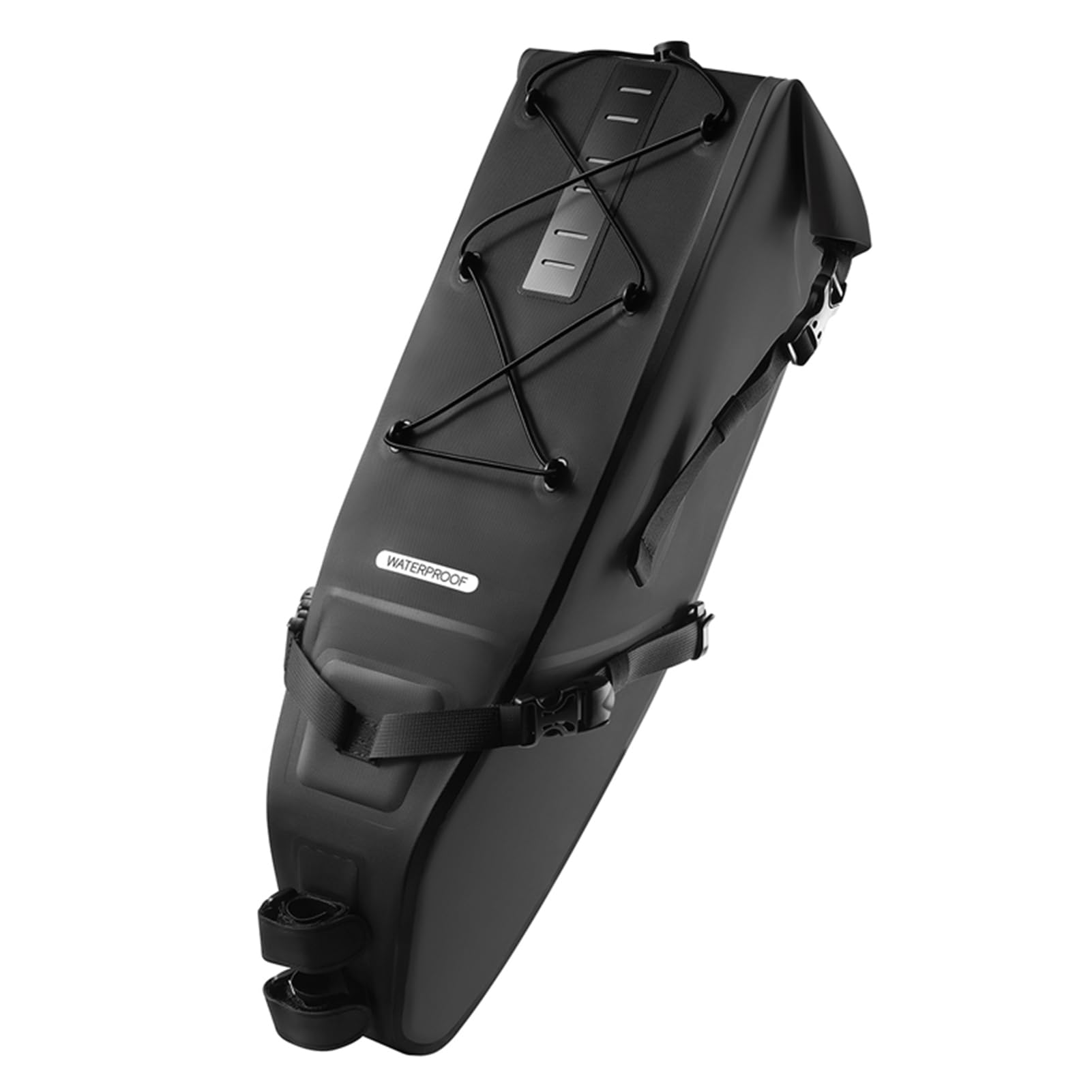 mingzhe Borsa Posteriore Antipioggia per Bicicletta, Grande capacità 14 Litri, Borsa da Ciclismo Sotto il Sedile, Resistente Ai Graffi, Resistente All'usura, con Guarnizione Super (10-14 litri)