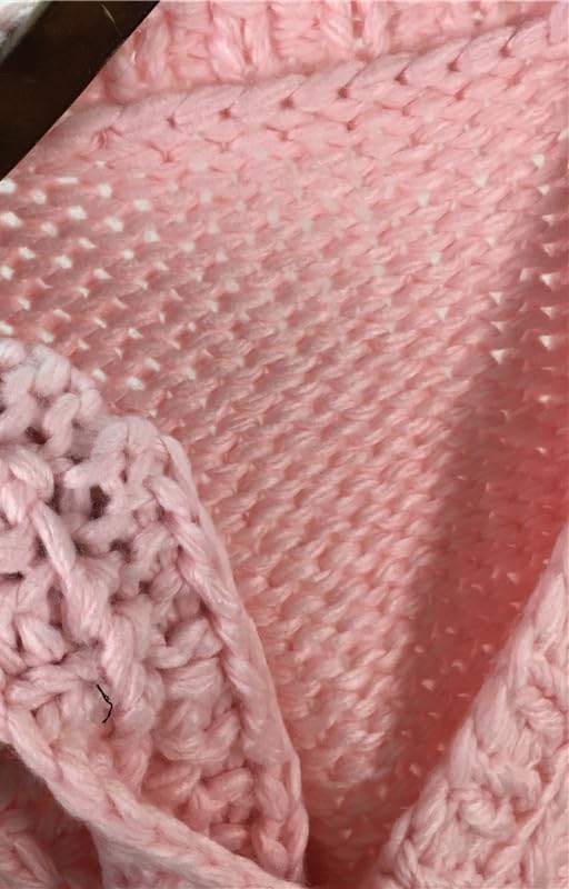 Women Handmade Chunky Knit Tops Cropped Knitted Cardigan Sweater Vintage Long Sleeve Female Outwear3