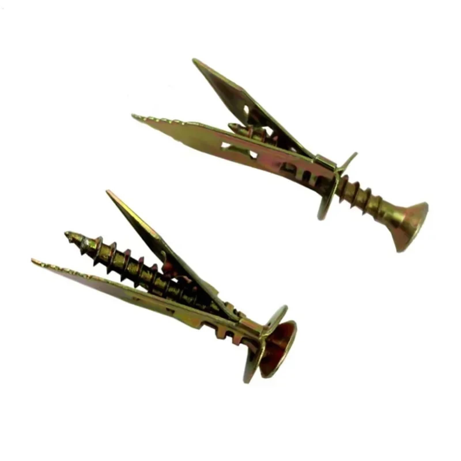 Yangshe One Color Self-Drilling Drywall Anchors With Screws Heavy Duty Metal Wall Anchors 12X30mm