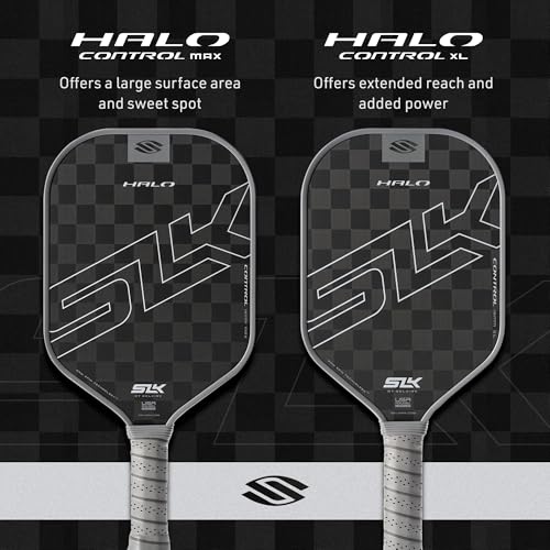 Image of Selkirk Sport SLK Halo Pickleball Paddles | T700 Raw Carbon Fiber Paddle