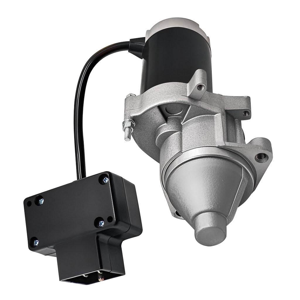 JQ170-4 Electric Starter Motor Fit for Ariens AX 369cc 414cc 420cc Gas Snow Blower Engine,for Champion 301cc 27-inch/Husqvarna ST330 ST427 ST430 Snow Blower,Also for LCT 369cc 414cc StormForce Engine