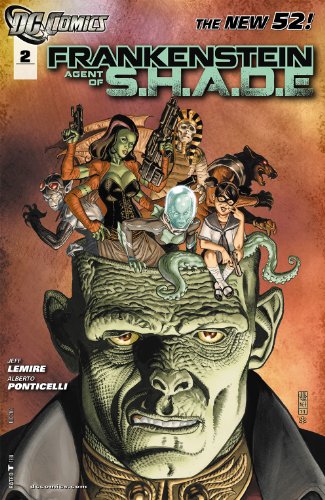 Cover of Frankenstein, Agent of SHADE (2011-) #2