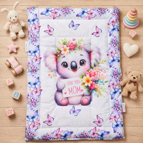 Image of FRIDO New Born Baby Godadi Pack of 5 Combo Set Soft Cotton Baby godi| Godari | Baby Bed | Crib Sheet | Cartoon Mat Godadi | Bedding Set | Multicolor(Set of 5) (Green)