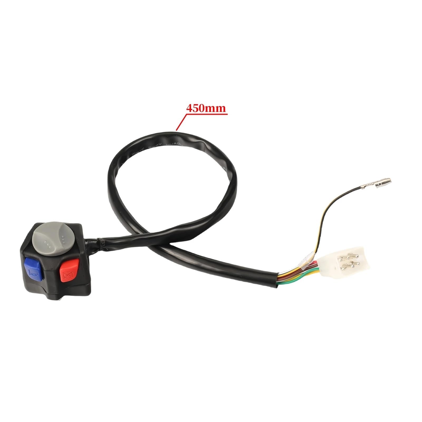 Ersatzschalter Motorrad Passend für TE FE TX FX EXC-F XCW Motorrad Flameout Stop Horn Kill Switch Lights Button(Set)