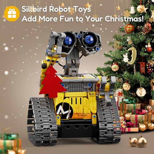 image for Sillbird STEM Building Toys for Ages 8-13, Remote & App Controlled Cre