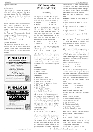 Image of Pinnacle SSC Stenographer Grade C & D 20 Previous Years Solved Papers ( 2017 - 2025 ) ( For 2026 - 27 Exam )