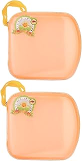 Luxshiny 2Pcs 40 Dvd Estojo De Transporte Organizador Cas Suportes De Plástico Casos De Armazenamento Disco Rígido Titular Pasta Fichário D Caso Titular Organizador Portátil Titular