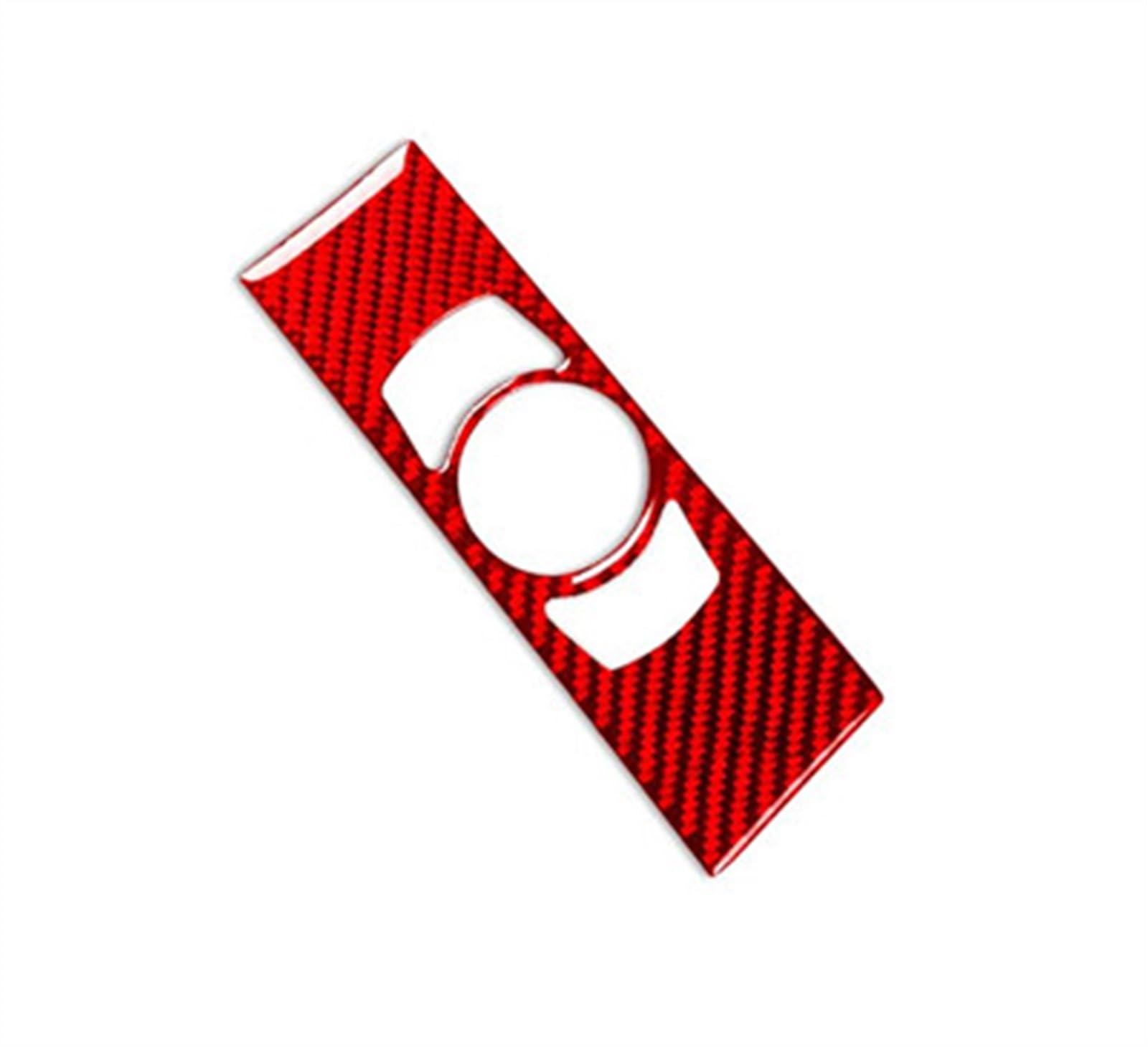 Piwine 3 Real Carbon Fiber Car Interiors Headlight Switch Panel Trim Cover Decoration Sticker For 5 Series E60 2004-2007
