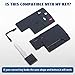 Keyecu Smart Card Remote Key Shell Case for Mazda 5 6 CX-7 CX-9 RX8 Miata 3+1 Button