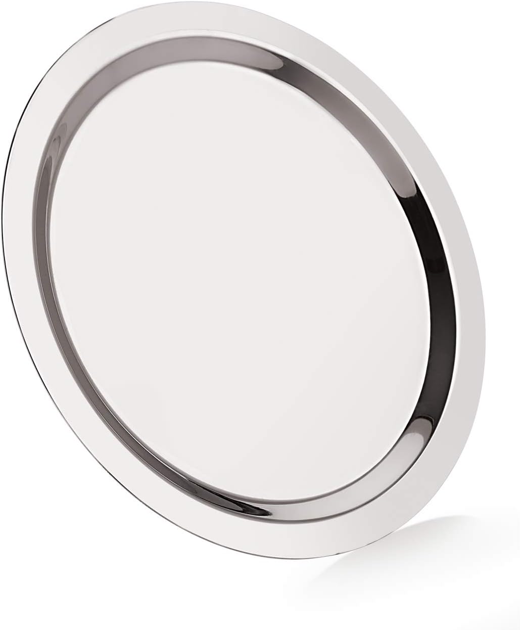 Neelam Stainless Steel 10, 22 Gauge, Tope Cover/Ciba/Lid/Cheeba/Dhakan, 17.5 cm, Set of 3, Multipurpose, Round Steel Lid, Silver