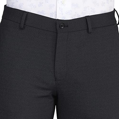 Image of blackberrys Structured Nylon Slim Fit Mens Work Wear Trousers