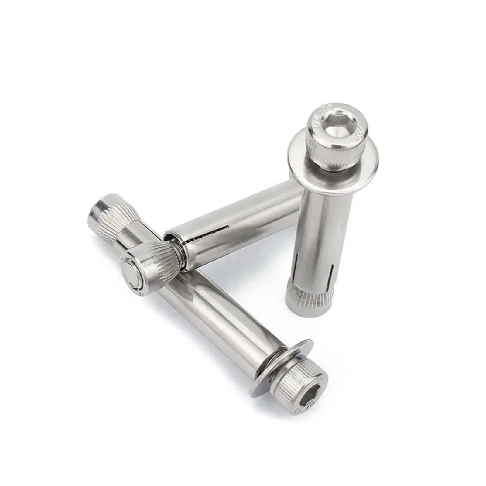 Tacos de expansión de metal, tornillos de expansión, tornillos de expansión, (M10 x 80)