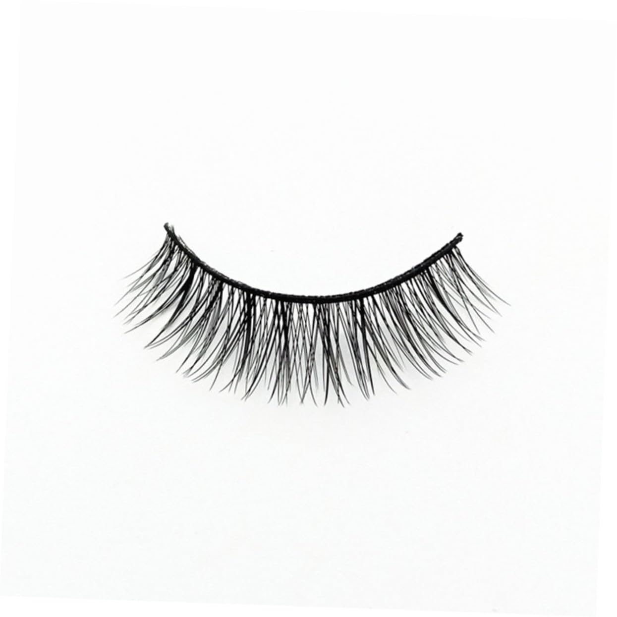 Homoyoyo Faux Cils Naturels Réalistes 10 Paires en Fibre Chimique, Doux et Faciles à Utiliser, pour Maquillage des Yeux et Usage Personnel ou Professionnel