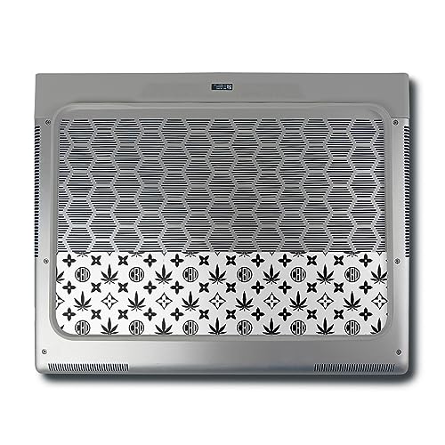 Image of MightySkins Skin Compatible with Alienware X16 R1 (2023) Full Wrap Kit - CBD Black | Protective, Durable, and Unique Vinyl Decal wrap Cover | Easy to Apply & Change Styles | Made in The USA