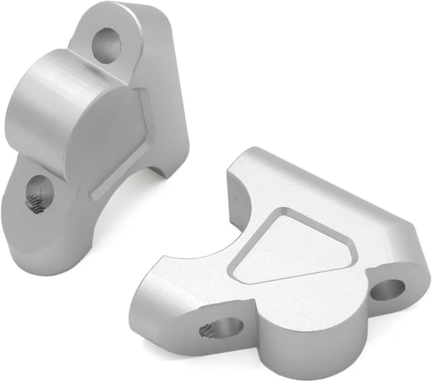 HLKNPG（ハッピー） オートバイ ハンドルバー ライザー アクセサリー ハンドルバー ライザー 高さ調整 取り付けクランプ 延長