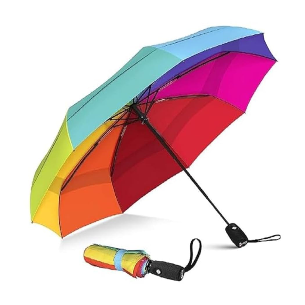 shopobox Umbrella for Men, Umberallas for Rain Big Size Men, Windproof Umberalla Large for Man,Women,Kids,Girls,Boys - 3 Fold with Auto Open and Close-picture-20
