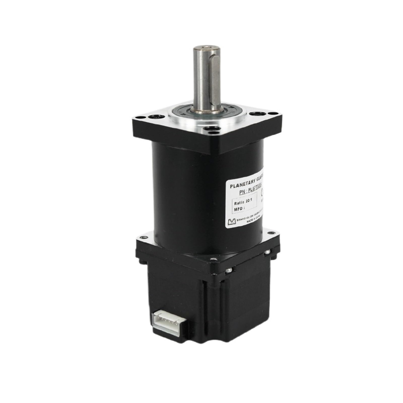 Sdgbcxd One Color Epicyclic Gearbox, 1Pc Planetary Gearbox Ratio 20:1 Keyway Shaft 57 Stepper Motor 42Mm Body Lenght 2.5A 0.7Nm