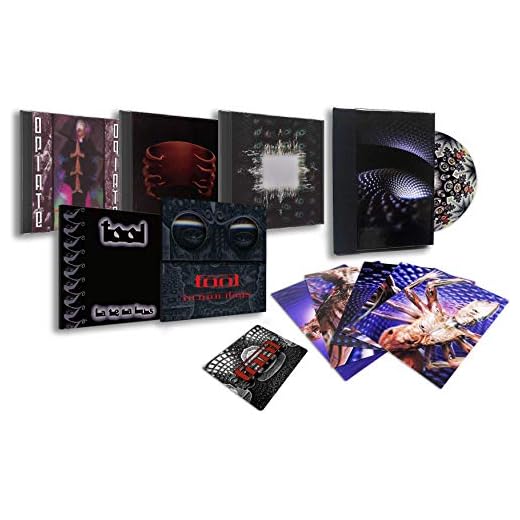 Tool Complete Discography 6 CD Collection with Fear Inoculum Expanded Book Edition and Bonus Glossy Art Card