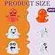 POPOYU 3 Stück Halloween Aufziehspielzeug für Kinder,Halloween Wind Up Spielzeug Mitgebsel Halloween Kinder,Uhrwerk Lauf Spring Spielzeug für Halloween Deko Party Mitgebsel Geschenk Goody Bag