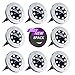 SUPCHON Luci Sepolte, Luci Solari Giardino Esterno 8 Pack 8 LEDS Sepolto Paesaggio Lampada Terraper Giardino, Illuminazione Esterna (Bianca Fredda)