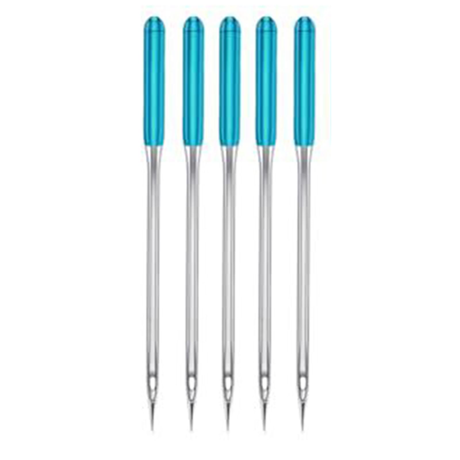 NEWFT 5Pcs Domestic Sewing Machine Needle for Stretch Fabric Regular Point Needle for Domestic Sewing Machines Accessories Regular Point